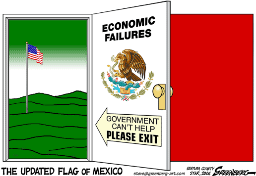 Updated Mexican flag
